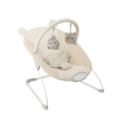 Glossy - Sdraietta con Modulo Sensoriale Barra Giochi e Design Ergonomico Fino a 9 kg