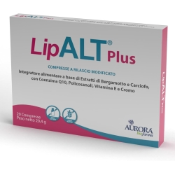 Lipalt Plus 20 compresse - Integratore per il metabolismo dei lipidi e del glucosio