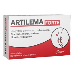 Artilema Forte 20 Compresse - Integratore per il drenaggio dei liquidi e il microcircolo