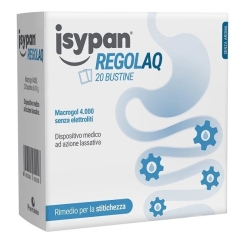 Isypan Regolaq 20 Bustine - Rimedio per la Stitichezza con Macrogol 4000