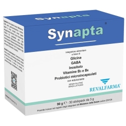 Synapta 30 Stickpack - Integratore per la psiche, il sistema nervoso e la flora intestinale