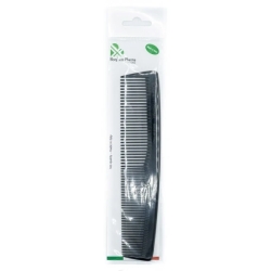 Pettine Nero Grande con Denti Radi e Fitti