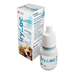 Irylac - Soluzione Oftalmica Isotonica per Cani e Gatti con Occhi Sensibili 10 ml