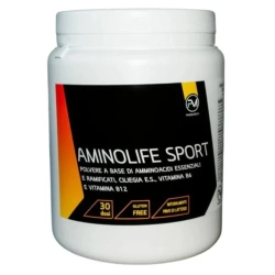 Aminolife Sport 300 gr - Integratore per il recupero muscolare e l'energia