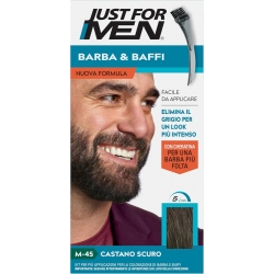 Barba & Baffi - Tinta Uomo Con Cheratina M-45 Castano Scuro