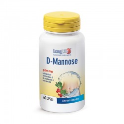 D-Mannose 500 mg - integratore per il benessere delle vie urinarie 60 capsule