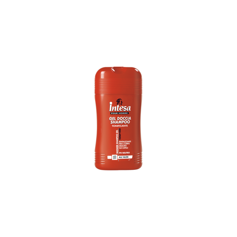 INTESA - Doccia Shampoo Gel Tonificante All' Aloe 250 Ml