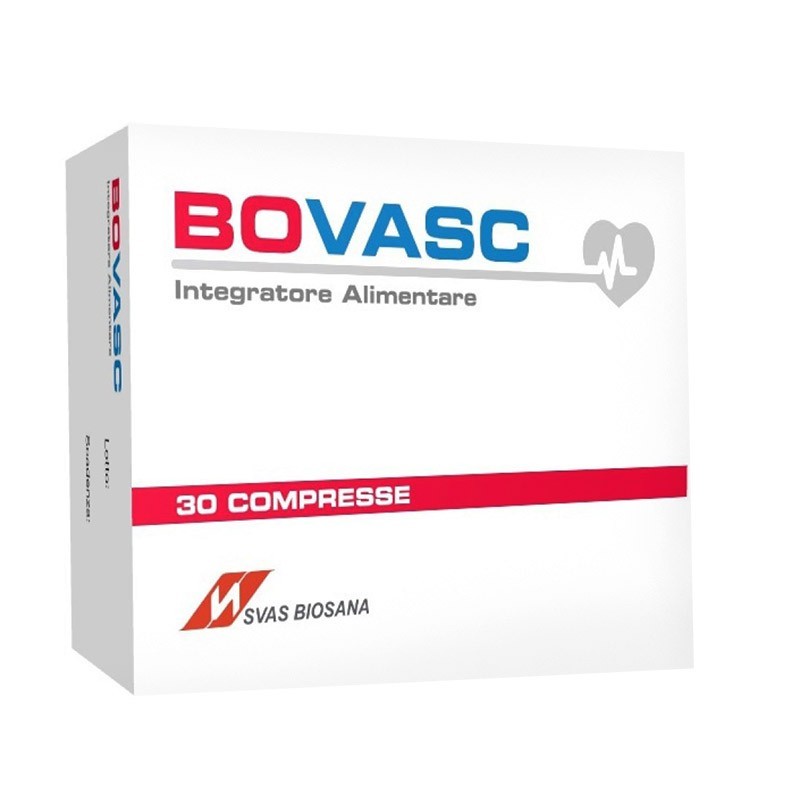 SVAS BIOSANA - Bovasc 30 compresse - integratore per il sistema cardiovascolare