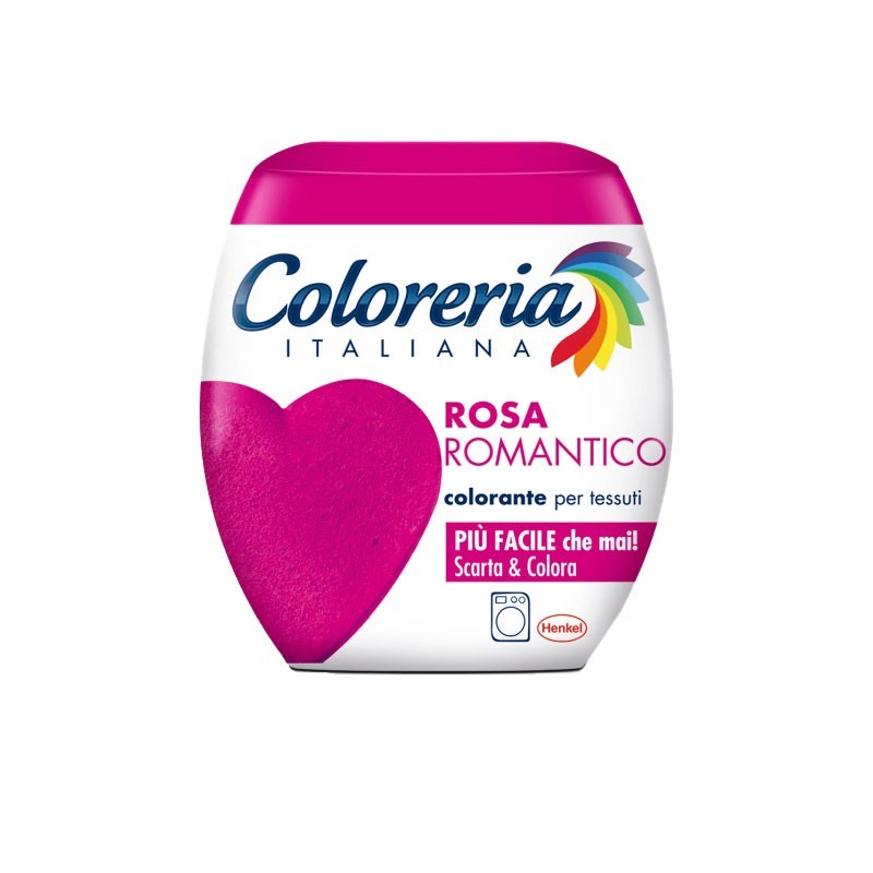 COLORERIA ITALIANA - Colorante Per Tessuti Rosa Romantico 350 G