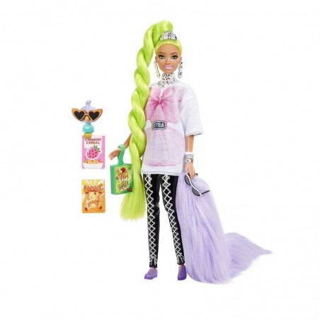 MATTEL - Barbie Extra - Bambola N.11 Con 15 Accessori