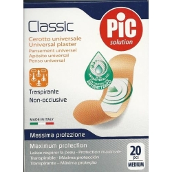 classic cerotto universale medium traspirante 20 cerotti (Confezione Danneggiata)