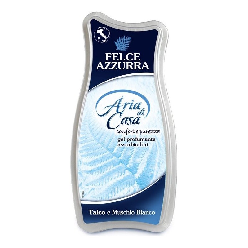 FELCE AZZURRA - Deodorante Per Ambiente Gel Profumante Assorbiodori Talco E  Muschio Bianco