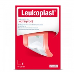 Leukomed T Plus waterproof - Medicazione trasparente assorbente 8x10 cm