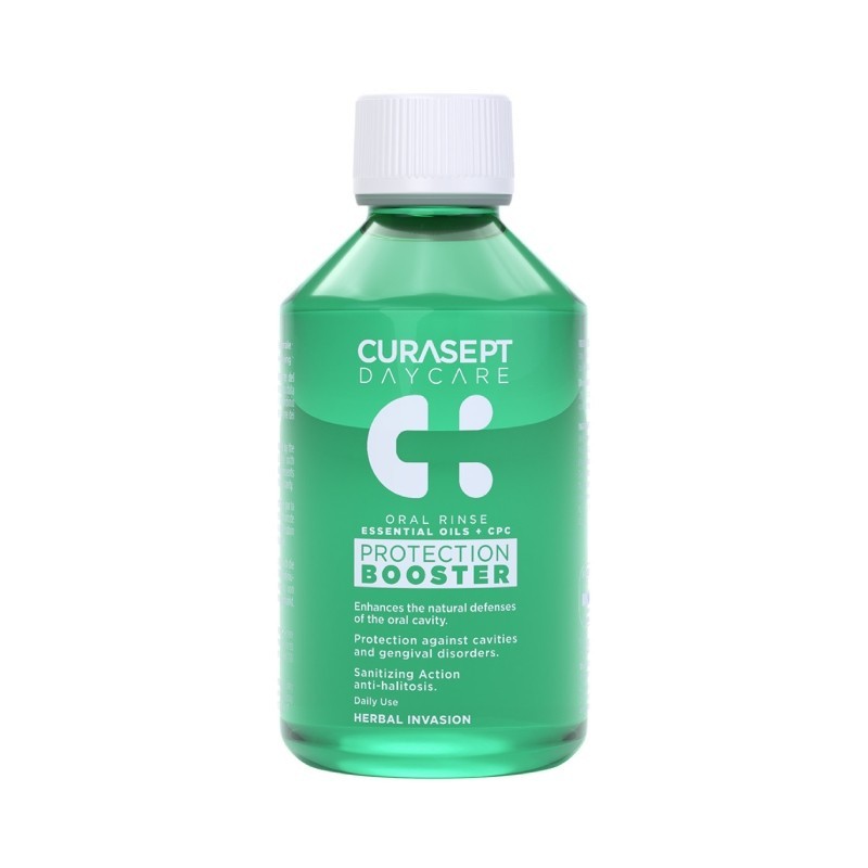 CURASEPT Daycare Protection Booster Herbal Invasion - Collutorio 500 Ml - Picture 1 of 1