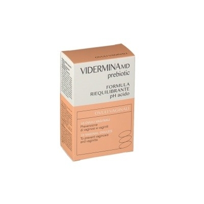 Vidermina Md Prebiotic formula riequilibrante ph acido - 10 ovuli vaginali (SC 05/24)