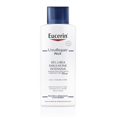 EUCERIN Urearepair Plus - Emulsione intensiva al 10% Urea per pelle secca 250 ml (confezione danneggiata)
