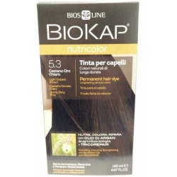 Biokap Nutricolor - Tinta Per Capelli N. 5.3 Castano oro chiaro (confezione danneggiata)