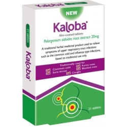 Kaloba 20 mg - rimedio vegetale contro il raffreddore 21 compresse rivestite (confezione danneggiata)