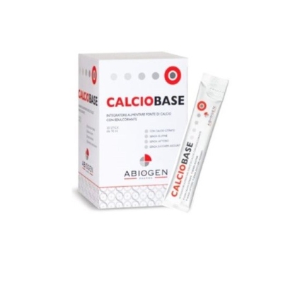 calciobase - Integratore alimentare a base di calcio 30 stick da 10 ml (confezione danneggiata)