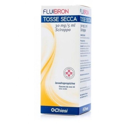 Fluibron Tosse Secca - sciroppo per la tosse secca 200 Ml (confezione danneggiata)