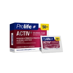 Prolife Activ+ 10 Bustine - Integratore di probiotici (Confezione ammaccata)