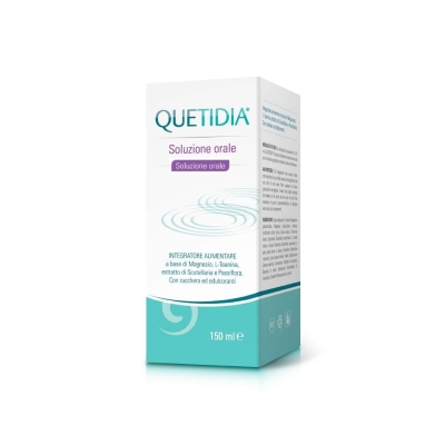 Quetidia Soluzione Orale 150 ml - Integratore per il sonno  (Confezione danneggiata)