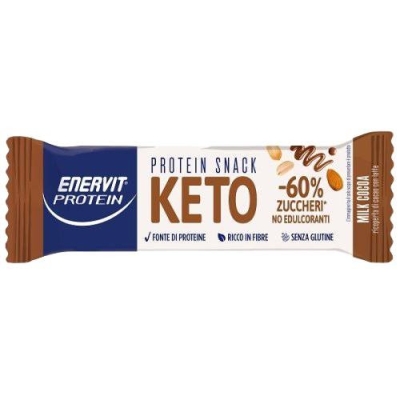 Protein Snack Keto - Barretta a base di Frutta secca con Cacao 35g