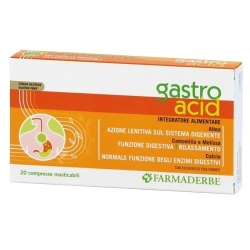 Gastro Acid 20 Compresse - Integratore per il Reflusso e Acidità