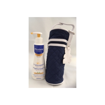 Mustela Bébé - Detergente nutriente 300 ml + Porta biberon Omaggio