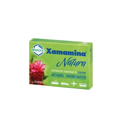 Xamamina Natura 10 compresse - Integratore  contro la nausea