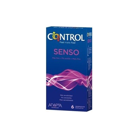 CONTROL - Preservativo adapta Senso 6 Pezzi