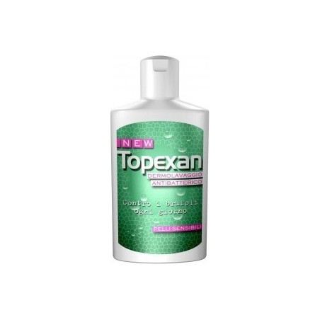 Topexan - detergente per il viso con antibatterico per pelli sensibili dermolavaggio 150 ml