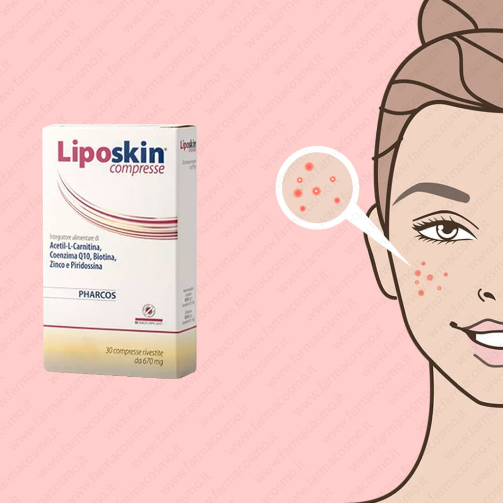 PHARCOS - Liposkin 30 Compresse - Integratore Per Il Trofismo Della Pelle