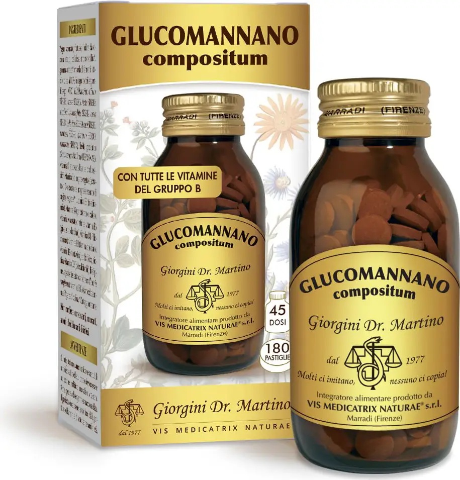 Integratore di Glucomannano in capsule per aumentare la sazietà e prevenire la fame post-GLP-1.